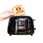 Uncanny Brands - Grille-pain Elite - Dark Vador-Offrez-en un à l'enthousiaste de Star Wars et de Dark Vador dans votre vie.

