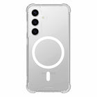Blu Element - Coque DropZone Rugged Compatible MagSafe Galaxy S25 - Transparente-Testée pour résister à des chutes de 2,4 m