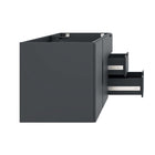 Modway - Vitality 48" Armoire de lavabo de salle de bain compatible double ou simple (non inclus) - Gris-Conception murale