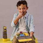 b.box - Boîte à lunch - Batman-Sa conception facile à ouvrir, avec poignée de transport et large clip de préhension, favorise l'autonomie