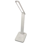 Merangue - Lampe de bureau LED avec chargeur sans fil - blanche-Lampe de bureau LED avec fonctions tactiles