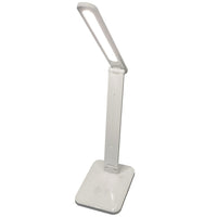 Merangue - Lampe de bureau LED avec chargeur sans fil - blanche-Lampe de bureau LED avec fonctions tactiles