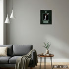 Giannis Antetokounmpo Pin & Plate Bucks - Impression encadree - 16" x 20"-Prêt à accrocher - livré entièrement assemblé