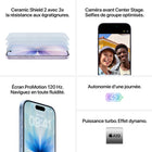 Apple - iPhone 17 - 256 Go - Noir - Bell et Virgin Plus-VITE RECHARGÉ, CONÇU POUR DURER. - Autonomie d’une journée offrant jusqu’à 30 heures de lecture vidéo. Jusqu’à 50 % de charge en 20 minutes