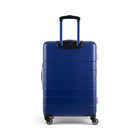 Reebok - Valise à roulettes pivotantes à coque rigide 26 po Double Dribble - Lilas-Doublure signature à l’intérieur avec panneau de séparation, poches pratiques et sangles de maintien pour garder le contenu organisé et en place