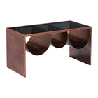 Zuo - Aveiro Table basse - Cuivre/Noir-Couleur: Cuivre/Noir