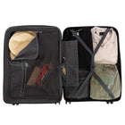 Air Canada - Jasper Valise Rigide Pivotante de 28 po - Noir-Compartiment principal extensible