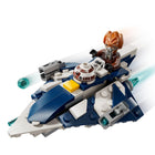 LEGO - Star Wars Microvaisseau Jedi Starfighter de Plo Koon-Le Jedi Starfighter de Plo Koon est équipé d’un habitacle pour figurine LEGO et de 2 lance-tenons
