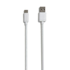 NXT Technologies - Câble tresse USB-C à USB-A, 4 pi, blanc-USB-C à USB-A