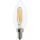 Northern Stars - DEL Ampoule LE-4B10/860 6000K 120V 4W E12 400 to 40W - Claire - Paquet de 10-Claire