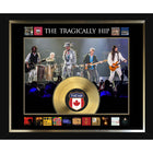 The Tragically Hip Album Collage with Gold LP - Impression encadree - 33" x 29"-Qualité supérieure - music memorabilia