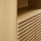 Modway - Render Grand Armoire de rangement de salle de bain in Chêne-Stratifié à grain de bois