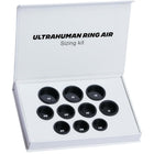 Ultrahuman - Kit de dimensionnement Ring Air-Il est important d'utiliser d'abord le kit de mesure pour déterminer la taille de l'anneau AIR. Portez l'anneau de manière à ce que le numéro de taille gravé soit tourné vers la paume de votre main.