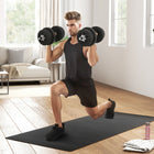 Soozier - Haltères réglables 55 lbs, ensemble de poids-Aide à exercer vos bras, épaules, dos et à renforcer vos muscles 