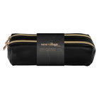 Mead - West Village Pochette à double fermeture éclair, noir-Revêtement durable en PU : extérieur lisse en polyuréthane offrant un fini effet cuir et une durabilité facile d’entretien