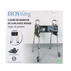 BIOS Living - Cadre de marche pliant avec roues-6