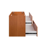 Modway - Scenic Support mural de 36" Armoire de toilette de salle de bain (lavabo non inclus) - Noyer cerisier-9