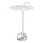 Zuo - Will Table d’appoint - Blanc-Couleur: Blanc