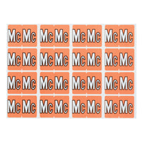 Pendaflex − Étiquettes de classement à onglet sur le côté A à Z de couleur rose − Mc − paquet de 240-Compatibles avec les étiquettes de la série Datafile L8701