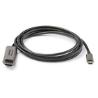 Startech - Câble adaptateur vidéo UHD USB Type-C vers 4K HDMI 2.0b - 6' - Gris sidéral-Câble USB C vers HDMI pour appareils tels que Dell XPS/Precision/Latitude, X1 Carbon, Surface Pro 7 et versions ultérieures, MacBook Pro/Air, iPad Pro, HP EliteBook/Spectre/ZBook, Chromebooks, Samsung S20 et versions ultérieures, Note20 (DEX) , iPhone 15 (Plus/Pro/Max) et plus