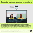 HP - Portable 15,6 po - Intel i5-1334U - SSD 512 Go - RAM 16 Go - Windows 11-Écran HD intégrale : 2 millions de pixels pour des rendus limpides et des images chatoyantes