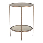 Zuo - Anelli Table d’appoint - Bronze-Garantie limitée de 3 ans