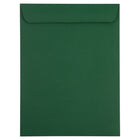 JAM Paper - Enveloppes ouvertes pour catalogue - 9" x 12" - Vert foncé - Paquet de 10-Couleur : vert foncé.
