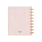 The Happy Planner - Planificateur daté format classique 2026–2027 à reliure à disques - 9-3/4 po x 5-5/16 po - Palmiers rêveurs ivoire-Dimensions : 9-3/4" x 5-5/16"