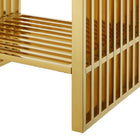 Modway - Gridiron 24" Vanette de salle de bain - Or blanc-Assemblée requise