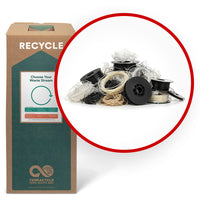TerraCycle - Matériaux d'impression 3D - Zero Waste Box- Grande-Veuillez nous envoyer toutes les bobines d’impression et les matériaux d’impression de rebut générés par votre imprimante 3D, y compris ABS, HIPS, Nylon et TPU.