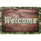 Ashley Productions - The Original Fun Mat - Tapis de Bienvenue - 15 -5" x 23 -5" - Bois de Camouflage Bienvenue-Mesure et design : Le tapis de bienvenue en bois camouflage mesure 15,5 po x 23,5 po.