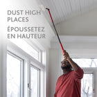 Vileda - Flex & Catch Recharges de plumeaux - Paquet de 10-Époussetage sur les surfaces sèches seulement