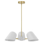 Modway - Briana 3-Lumière Lumière suspendue - Blanc-Ampoule : 3 E26 40W max (non incluse)