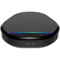 Delton - Haut-parleur de conférence USB C3900 avec réduction du bruit, noir-Facile à installer : il suffit de brancher le câble USB sur n'importe quel PC ou ordinateur portable, et le tour est joué , aucun logiciel ni pilote n'est nécessaire, il suffit de le brancher pour l'utiliser