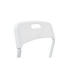 CB Office Tactic Multi-Purpose Armless Stacking Chairs - White - 4 Pack-Modèle à quatre pattes