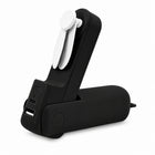 Artikl - Ventilateur portatif pliable avec fonction de banque d'alimentation et lampe d'urgence - noir-Trois niveaux de vitesse offrent un refroidissement personnalisé