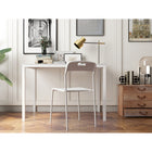 CB Office Tactic Multi-Purpose Armless Stacking Chairs - White - 4 Pack-Siège (L x H): 14,4 po x 12,6 po