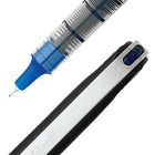 uni-ball - Stylos à bille roulante Vision Needle – 0,5 mm – bleu – paquet de 12-Couleur de l’encre : Bleu