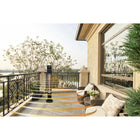 Westinghouse - 1500-Watt Freestanding Infrared Patio Heater - Black-Avec l'indice de résistance aux intempéries IP24 fait qu'il est sûr d'utiliser la chaufferette a l'extérieure ou même en milieu humide ou pluivieux. Pas besoin de la ranger à chaque fois