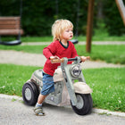 Qaba - Voiture pousse-pousse pour bébé avec musique, Bubble - blanc crème-Conception pied au sol pour améliorer la marche et l’équilibre 