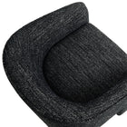 Modway - Greer Tissu Boucle Rembourré Fauteuil d’accent - Charbon de bois-8