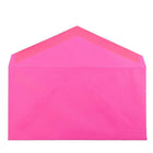 JAM Paper Enveloppes format livret de couleur vive, ferm. gommée, 3 7/8 x 7 1/2 po, rose fuchsia éclatant, paq./100-Taille : Monarch (3 7/8 x 7 1/2 po)