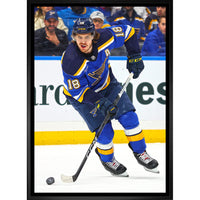 Robert Thomas St. Louis Blues - Toile encadree - 22" x 31"-Impression sur toile de qualité supérieure avec bordures enveloppées