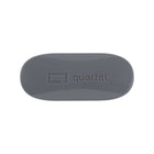 Quartet - Effaceur magnétique ovale pour tableau blanc - Gris-MAGNÉTIQUE ET RÉUTILISABLE : Vous pouvez utiliser la brosse à effacer à plusieurs reprises sans vous soucier de l'usure. Après utilisation, il suffit de fixer la gomme à la surface magnétique pour un accès facile et un rangement pratique.