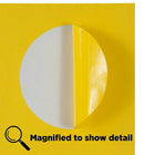 JAM Paper - Sceaux autocollants ronds, 2,5 po de diamètre, jaune, 120/paquet (147628582)-4