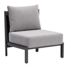 Zuo - Horizon Fauteuil d’appoint - Gris-Assemblage requis