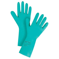 Ansell – Gants résistants aux agents chimiques, nitrile, 11 mils, 13 po de longueur, vert, taille 9, 36 paires (SAX986)-Longueur : 13 po