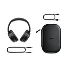 Casque d'écoute sans fil à réduction du bruit Bose QuietComfort 45 Headphones - triple noir-Plastique, cuir protéiné