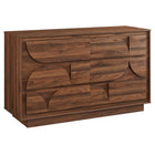 Modway - Bulwark 6 tiroirs Commode, Noyer-Commode à 6 tiroirs