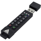 Apricorn - clé sécurisée Aegis 3z chiffrée USB 3.1 Gen 1 128 Go clé USB - noir-Déverrouillez le lecteur avec un code PIN unique de 7 à 16 chiffres, Clés résistantes à l’usure pour un usage obscur